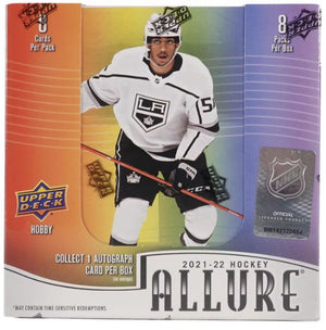 Purchase 2 Teams in 2021_22 Upper Deck Allure Hockey Hobby ID 22ALLURE101