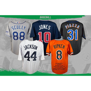 FIRST NAME LETTER: 2019 Gold Rush Hall of Fame Autograph Jersey Edition Box ID GOLDRUSHHOF105