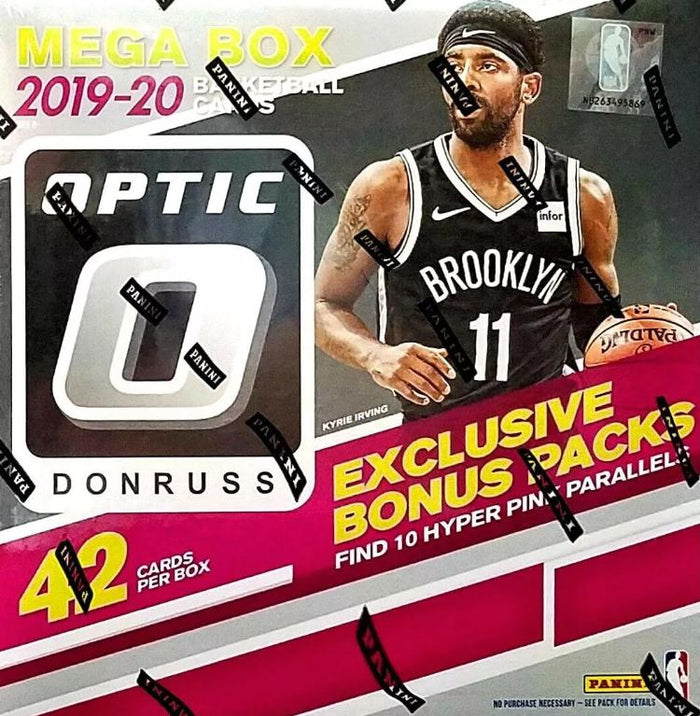 2 RANDOM TEAMS: 2019_20 Panini Donruss Optic Basketball 42 Card Mega Box DOBMEGA102