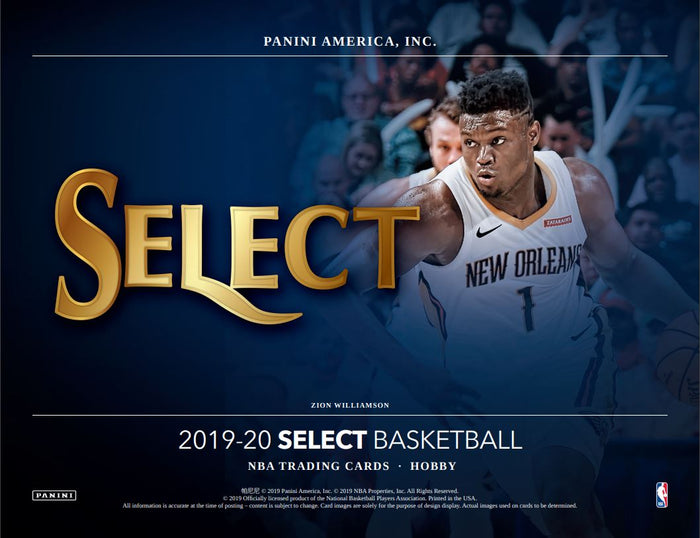 LOOSE BOX: 2 RANDOM TEAMS 2019_20 Panini Select Basketball Hobby Box ID 1920SELECTBSK108