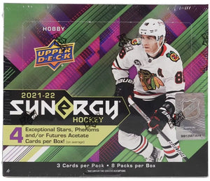 COMING SOON: Purchase 2 teams in: 2021/22 Upper Deck Synergy Hockey Hobby Box ID 22SYNERGY102