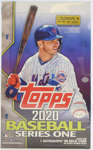 EVERYBODY GETS 2 PACKS: 2020 Topps Series 1 Baseball Hobby Box ID TOPSER1IPR102